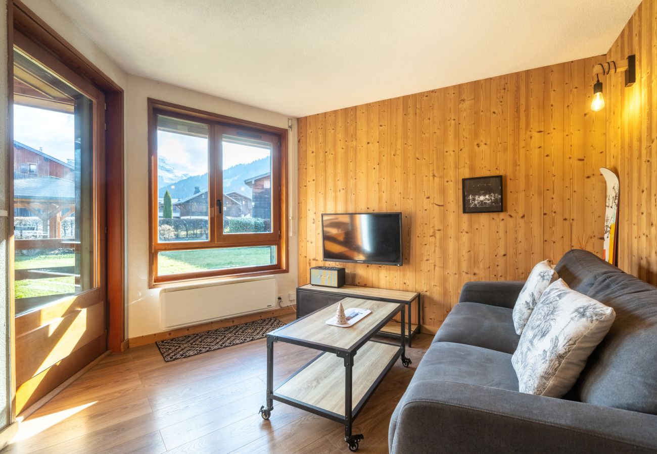 Appartement in Morzine - L'Corti Lodge, Morzine centre, 2/4 personnes, jard