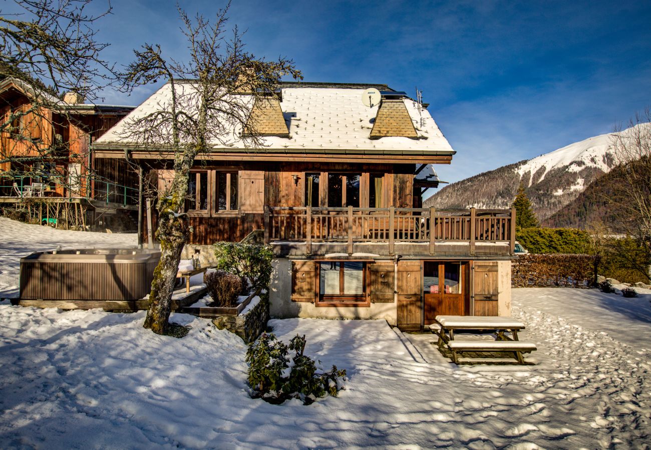 Villetta a Morzine - Chalet du Bois, Morzine centre, 14 personnes