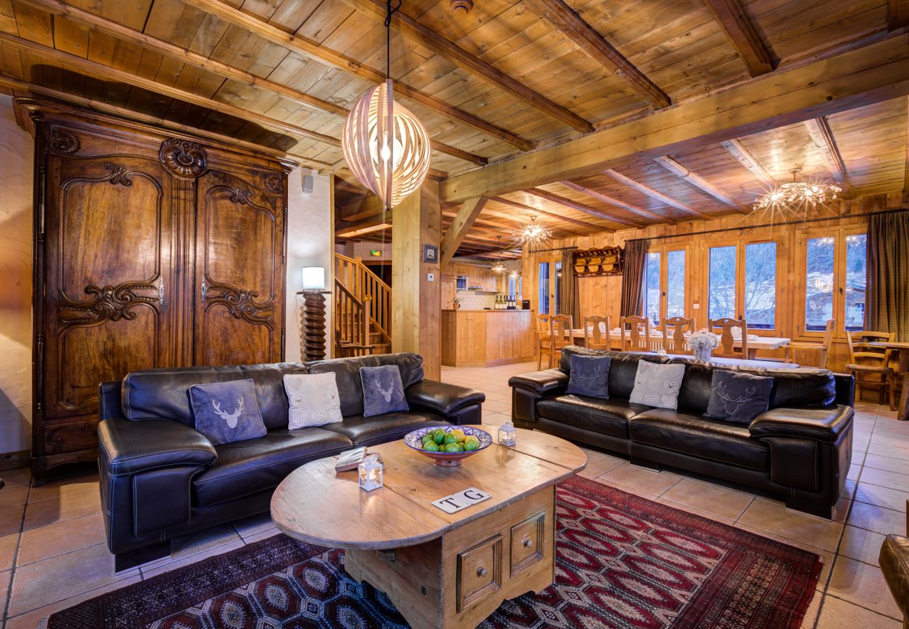 Villetta a Morzine - Chalet du Bois, Morzine centre, 14 personnes