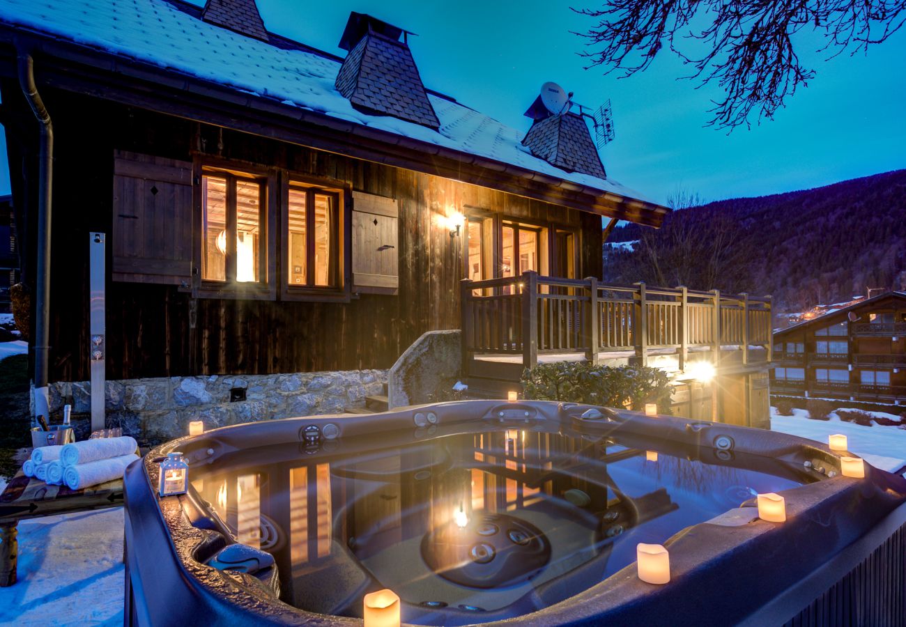 Villetta a Morzine - Chalet du Bois, Morzine centre, 14 personnes
