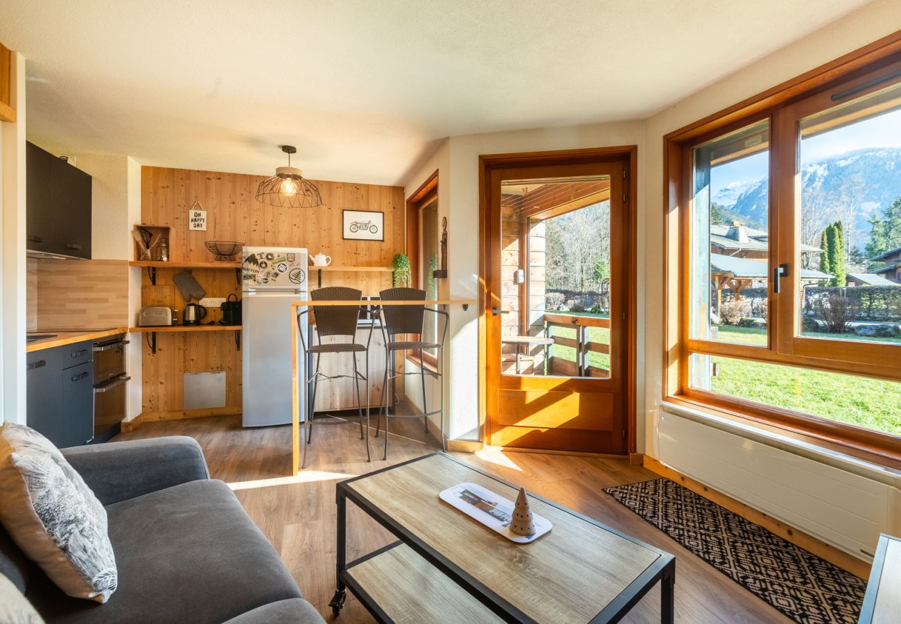 Apartamento em Morzine - L'Corti Lodge, Morzine centre, 2/4 personnes, jard
